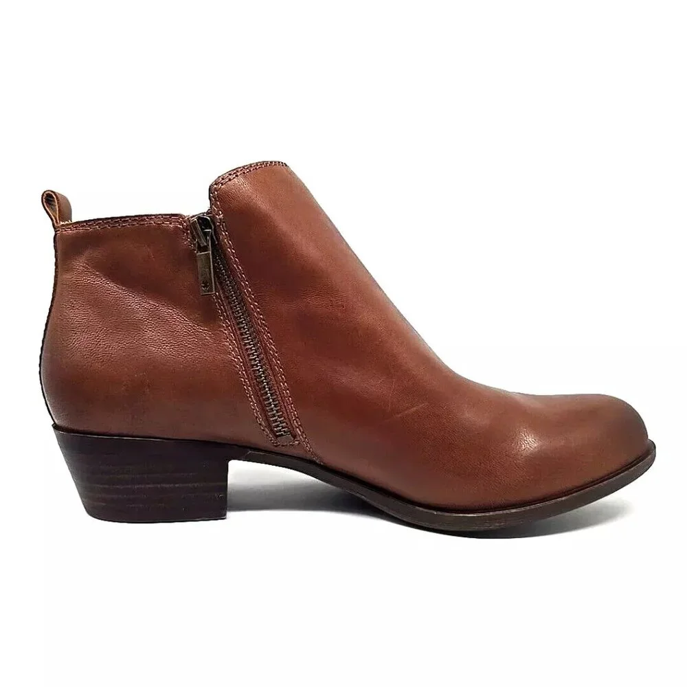 Lucky Brand Brown Ankle Boots - Picture 7 of 12